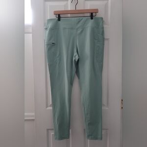 Carhartt Pants Women XL Stretch Fitted Fit Work Utility High Waist Pull On